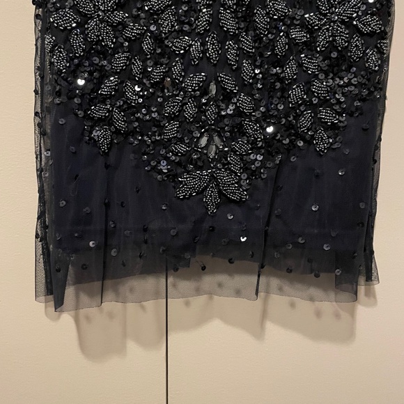 Adrianna Papell Blue Sequin Dress - Picture 3 of 10